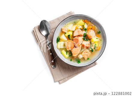 Salmon fish soup Salmon fish soup 122881002