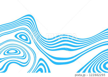 Abstract horizontal background with blue waves. Eps 10 Abstract horizontal background with blue waves. Eps 10 122882293