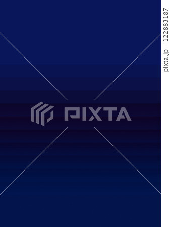 青色の暗い筋状の背景（背景素材）　横ライン 122883187