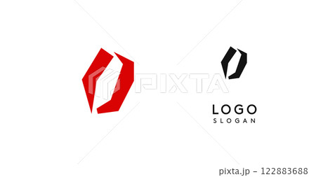 Simple brush pen letter O in Asian typographic style. Logo monogram for food and beverage packaging, Asian cuisine, restaurants, graphic design studios, and branding agencies. Vector illustration. Simple brush pen letter O in Asian typographic style. Logo monogram for food and beverage packaging, Asian cuisine, restaurants, graphic design studios, and branding agencies. Vector illustration. 122883688