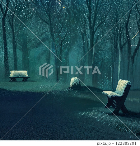 night landscape in the city 122885201