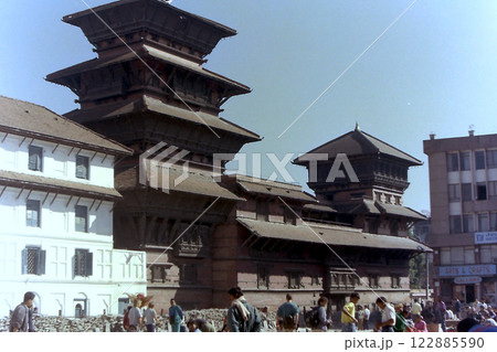Landscape of Kathmandu,Nepal / ネパール・カトマンズ市街の寺院仏塔 Landscape of Kathmandu,Nepal / ネパール・カトマンズ市街の寺院仏塔 122885590
