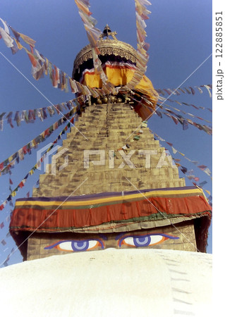 Swayambhunath，@Kathmandu Nepal スワヤンブナート (ネパール仏教寺院) 122885851