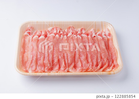 豚肉　しゃぶしゃぶ肉 122885854