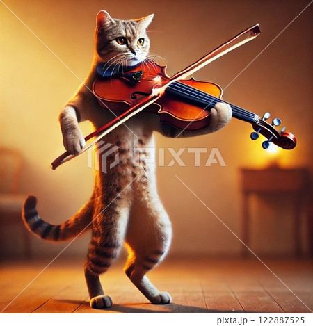 演奏猫 122887525