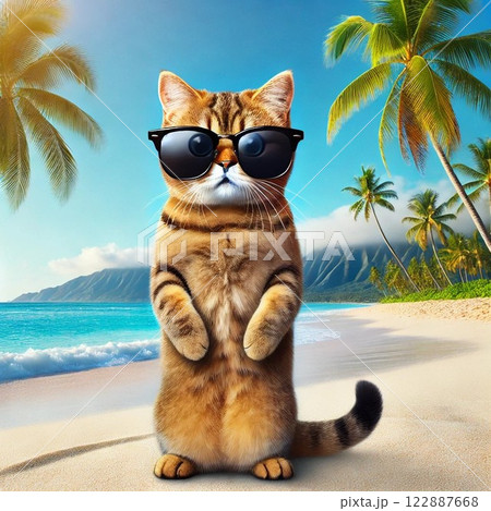 バカンス猫 バカンス猫 122887668