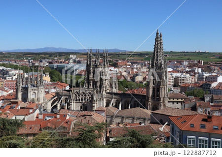 スペイン・ブルゴス、カスティージョ公園からの景色 スペイン・ブルゴス、カスティージョ公園からの景色 122887712