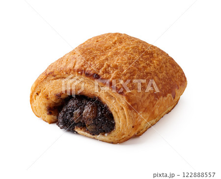 Delicious chocolate-filled pastry perfect for breakfast or snack time Delicious chocolate-filled pastry perfect for breakfast or snack time 122888557