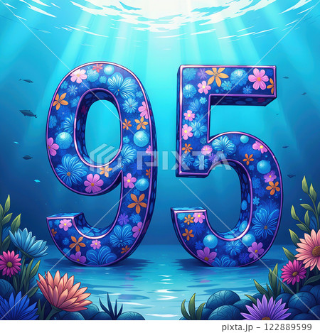 Vibrant underwater 95. 122889599