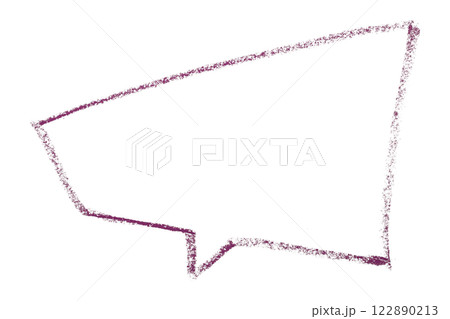 Separate dark purple speech bubble on transparent background. Separate dark purple speech bubble on transparent background. 122890213