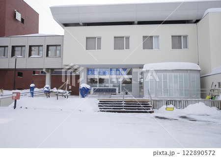 北海道立図書館の外観（地域スポット 周辺施設シリーズ） 122890572