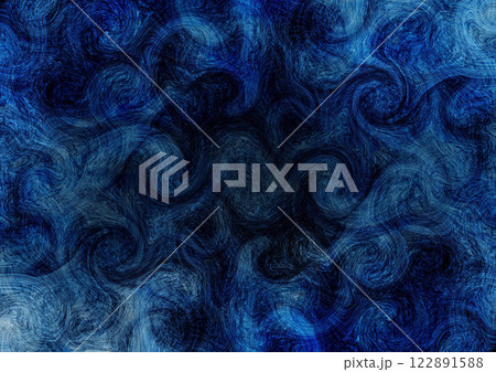 どろどろした暗くて怖い背景(青) どろどろした暗くて怖い背景(青) 122891588