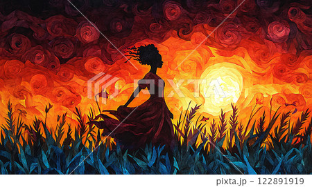 Emancipation Day, resiliencEmancipation Day, resilience and perseverance, papercut illustratione and perseverance, papercut illustration 122891919