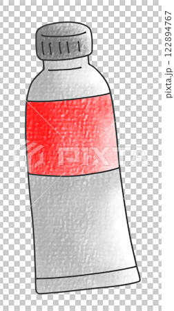 ゆるめシンプルな絵の具3　アナログ風 122894767