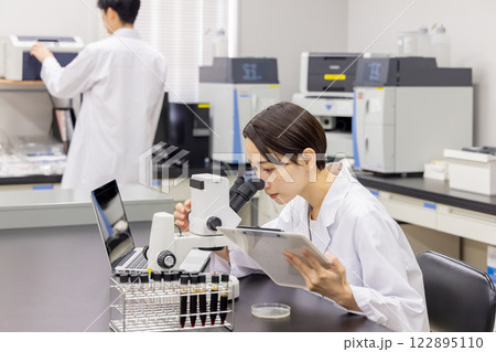 研究室 開発 実験室 臨床検査 バイオテクノロジー 新薬 研究室 開発 実験室 臨床検査 バイオテクノロジー 新薬 122895110