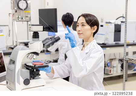 研究室 開発 実験室 臨床検査 バイオテクノロジー 新薬 研究室 開発 実験室 臨床検査 バイオテクノロジー 新薬 122895238