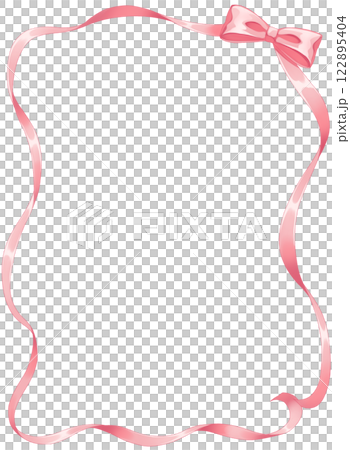 粉紅絲帶框架 粉紅絲帶框架 122895404
