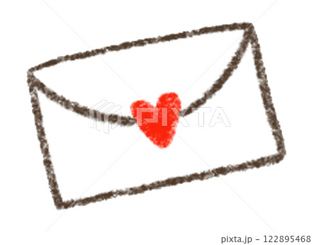 ハートの手紙 122895468