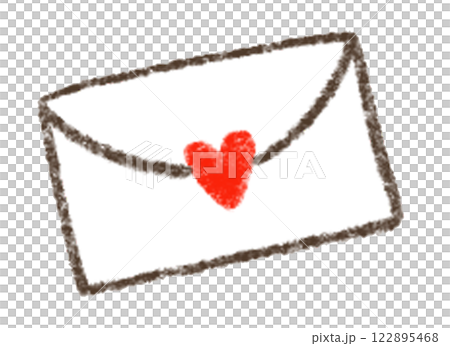 ハートの手紙 122895468