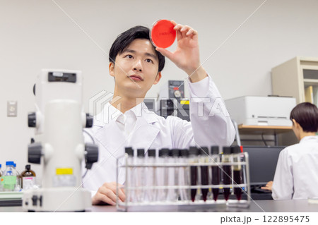 研究室 開発 実験室 臨床検査 バイオテクノロジー 新薬 研究室 開発 実験室 臨床検査 バイオテクノロジー 新薬 122895475