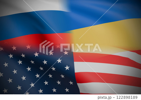 ロシア　ウクライナ侵攻　 122898189
