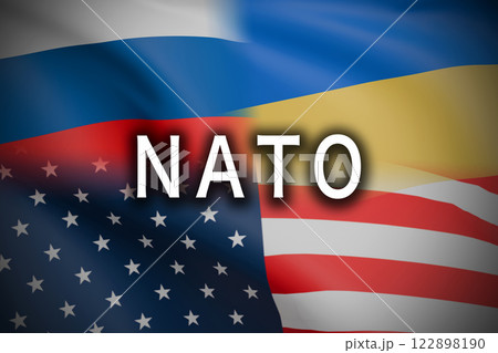 ロシア　ウクライナ侵攻　NATO 122898190