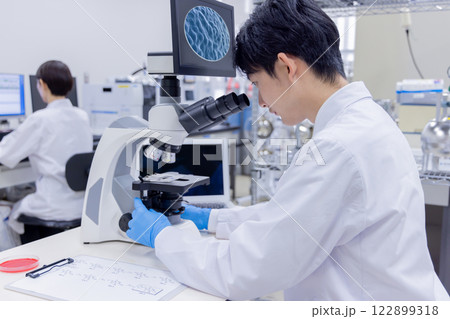 研究室 開発 実験室 臨床検査 バイオテクノロジー 新薬 研究室 開発 実験室 臨床検査 バイオテクノロジー 新薬 122899318
