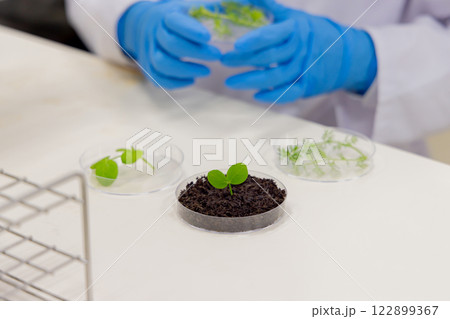 研究室　開発　実験室　臨床検査　バイオテクノロジー　新薬 122899367