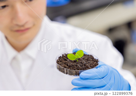 研究室　開発　実験室　臨床検査　バイオテクノロジー　新薬 122899376