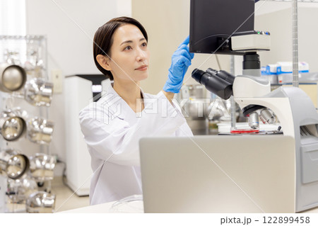 研究室 開発 実験室 臨床検査 バイオテクノロジー 新薬 研究室 開発 実験室 臨床検査 バイオテクノロジー 新薬 122899458