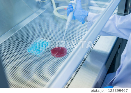 研究室 開発 実験室 臨床検査 バイオテクノロジー 新薬 研究室 開発 実験室 臨床検査 バイオテクノロジー 新薬 122899467