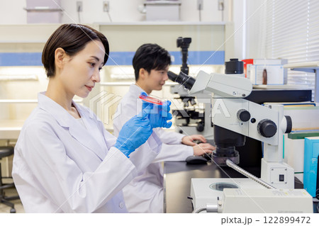 研究室 開発 実験室 臨床検査 バイオテクノロジー 新薬 研究室 開発 実験室 臨床検査 バイオテクノロジー 新薬 122899472