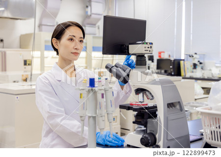 研究室 開発 実験室 臨床検査 バイオテクノロジー 新薬 研究室 開発 実験室 臨床検査 バイオテクノロジー 新薬 122899473