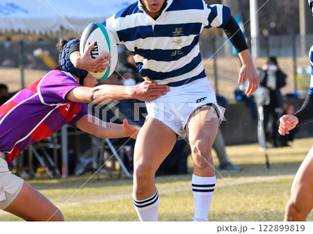 ラグビー、高校ラグビー 122899819