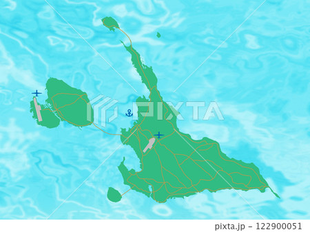 宮古諸島地図 宮古諸島地図 122900051