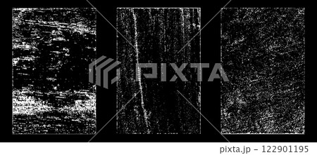 Black and white grunge. Distress overlay texture. Abstract surface dust and rough dirty wall background concept. Distress illustration simply place over object to create grunge effect. Vector EPS10. 122901195
