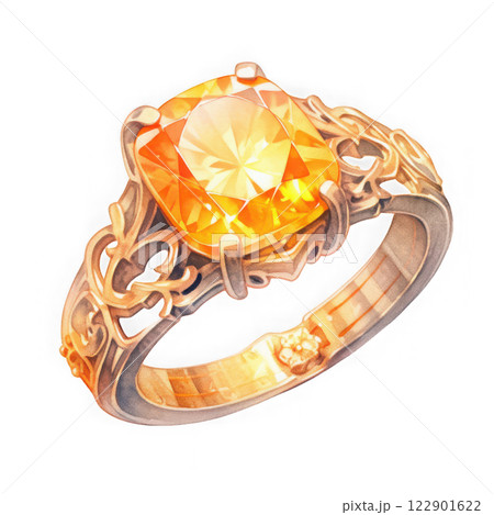 トパーズの指輪_4 122901622