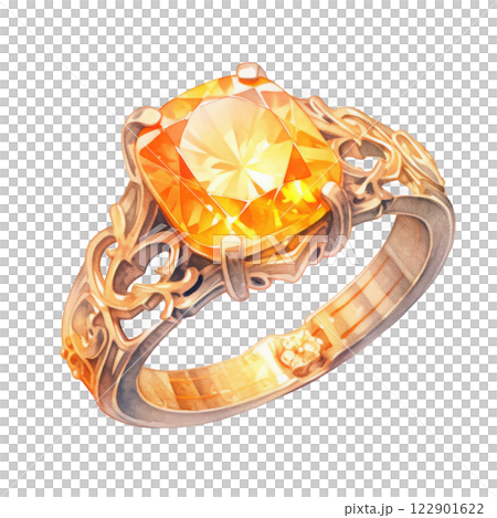 トパーズの指輪_4 122901622