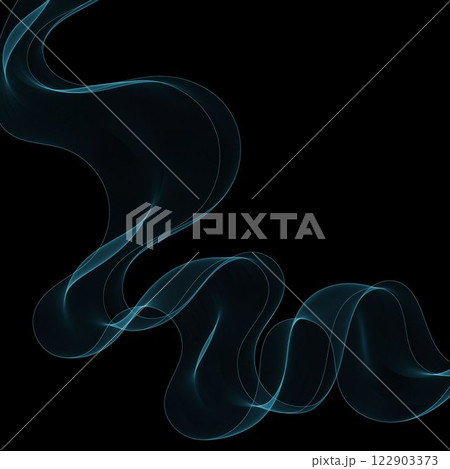 Abstract blue smooth wavy lines. Eps 10 122903373