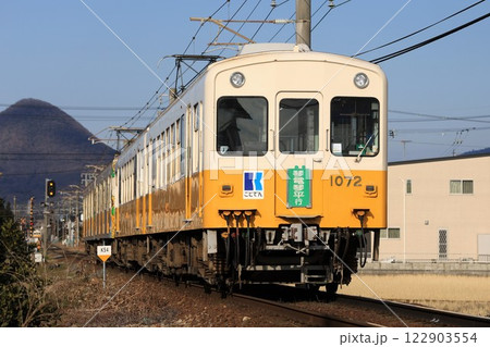 【ことでん】1070形（琴平線：空港通り〜一宮） 122903554