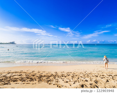 ハワイ ワイキキビーチ ハワイ ワイキキビーチ 122903948