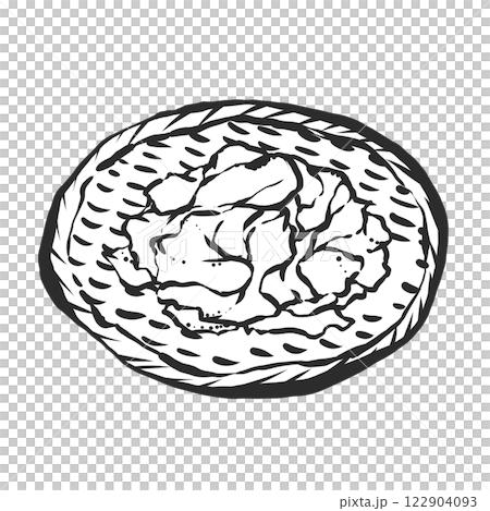 裙帶菜的手繪插圖 裙帶菜的手繪插圖 122904093