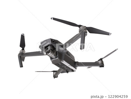 Drone isolated on a white Drone isolated on a white 122904259