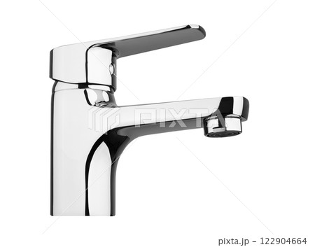 Mixer cold hot water. Modern bathroom faucet. Bathroom tap 122904664