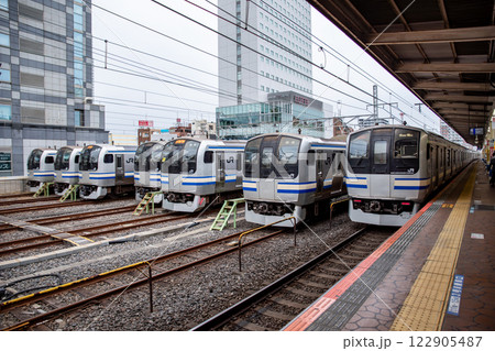 7台並びのE217系 122905487