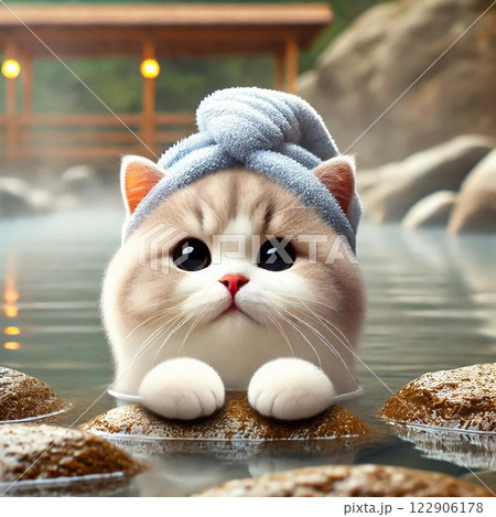 温泉猫 122906178