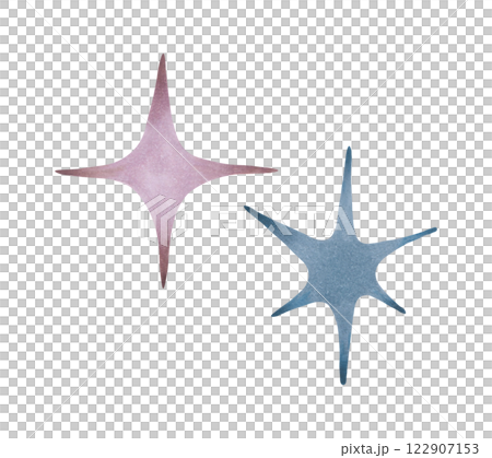 Blue, purple stars. Watercolor, marker illustrations. Clip art of space elements of the sky. Hand drawn isolated art. Self luminous celestial body. Night lights for children's room design, textiles. Blue, purple stars. Watercolor, marker illustrations. Clip art of space elements of the sky. Hand drawn isolated art. Self luminous celestial body. Night lights for children's room design, textiles. 122907153