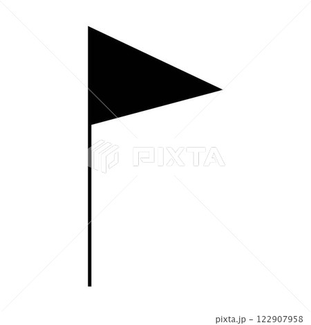 Flat icon, vector minimal and simple national symbol & emblem illustration clipart 122907958