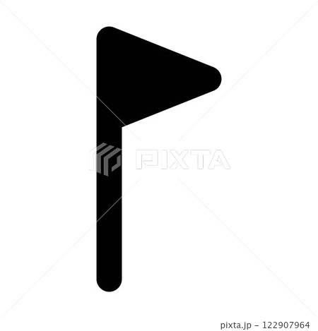 Flat icon, vector minimal and simple national symbol & emblem illustration clipart 122907964