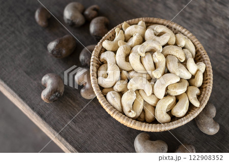 organic cashew nuts in cambodia farm 122908352